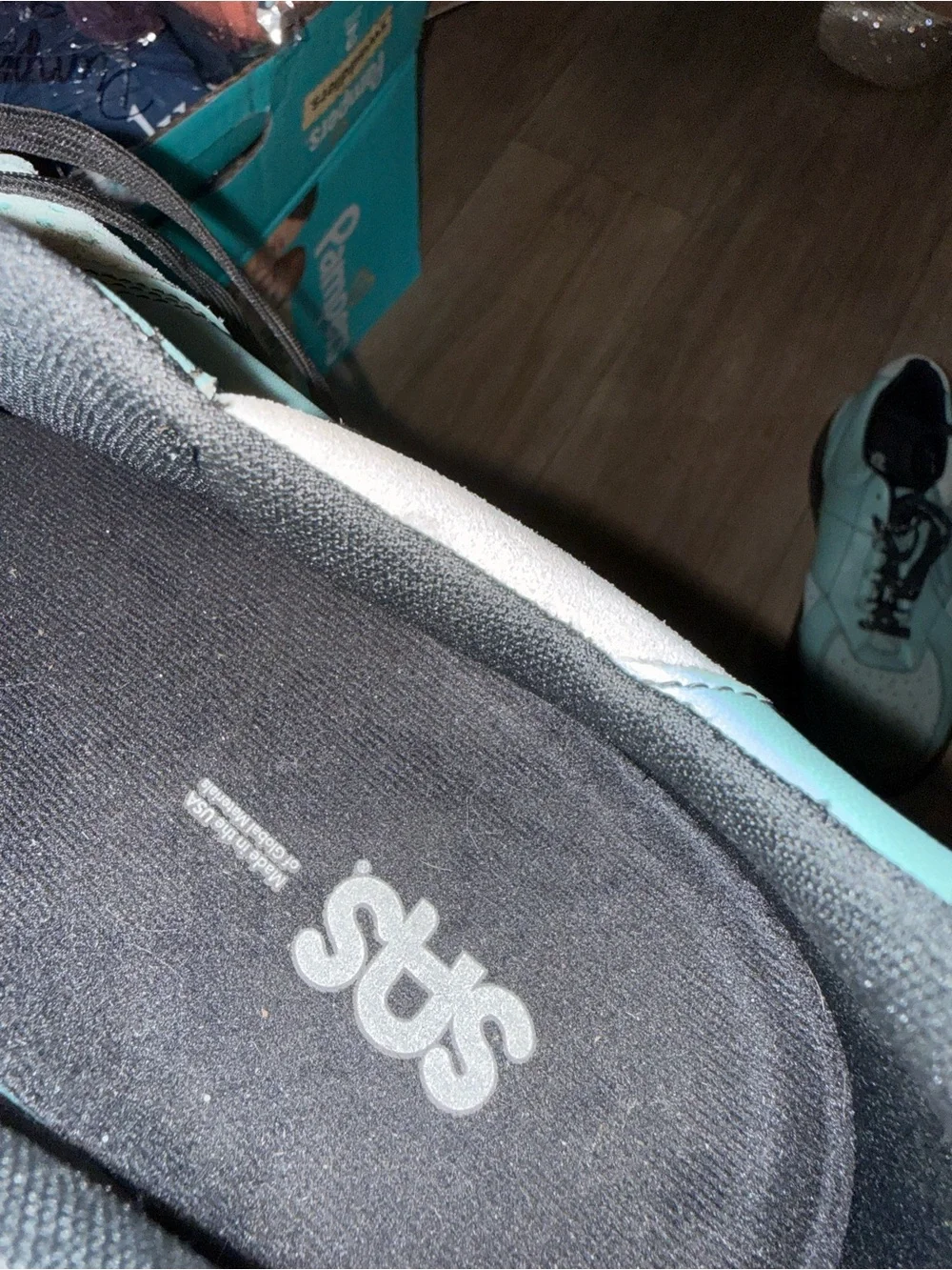 SAS Men's Teal Lace-Up Sneakers